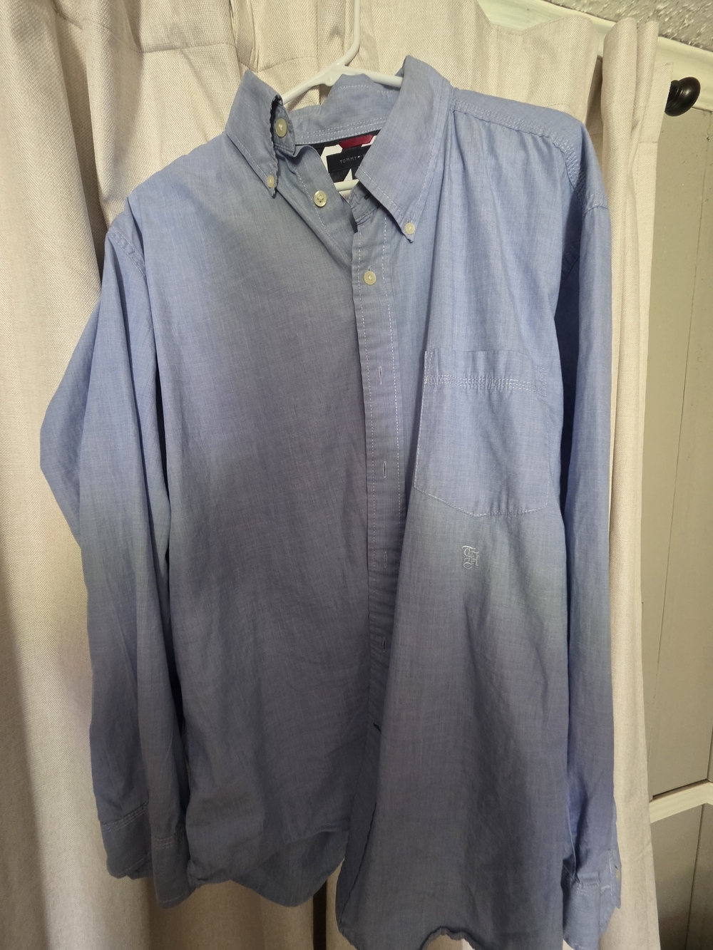 Tommy Hilfiger Light Blue Men's Button-Down Shirt